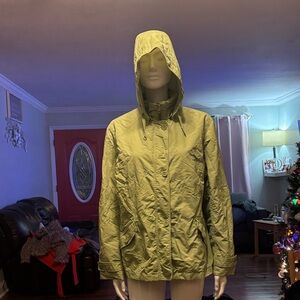 Lands' End Light Green Utility Jacket